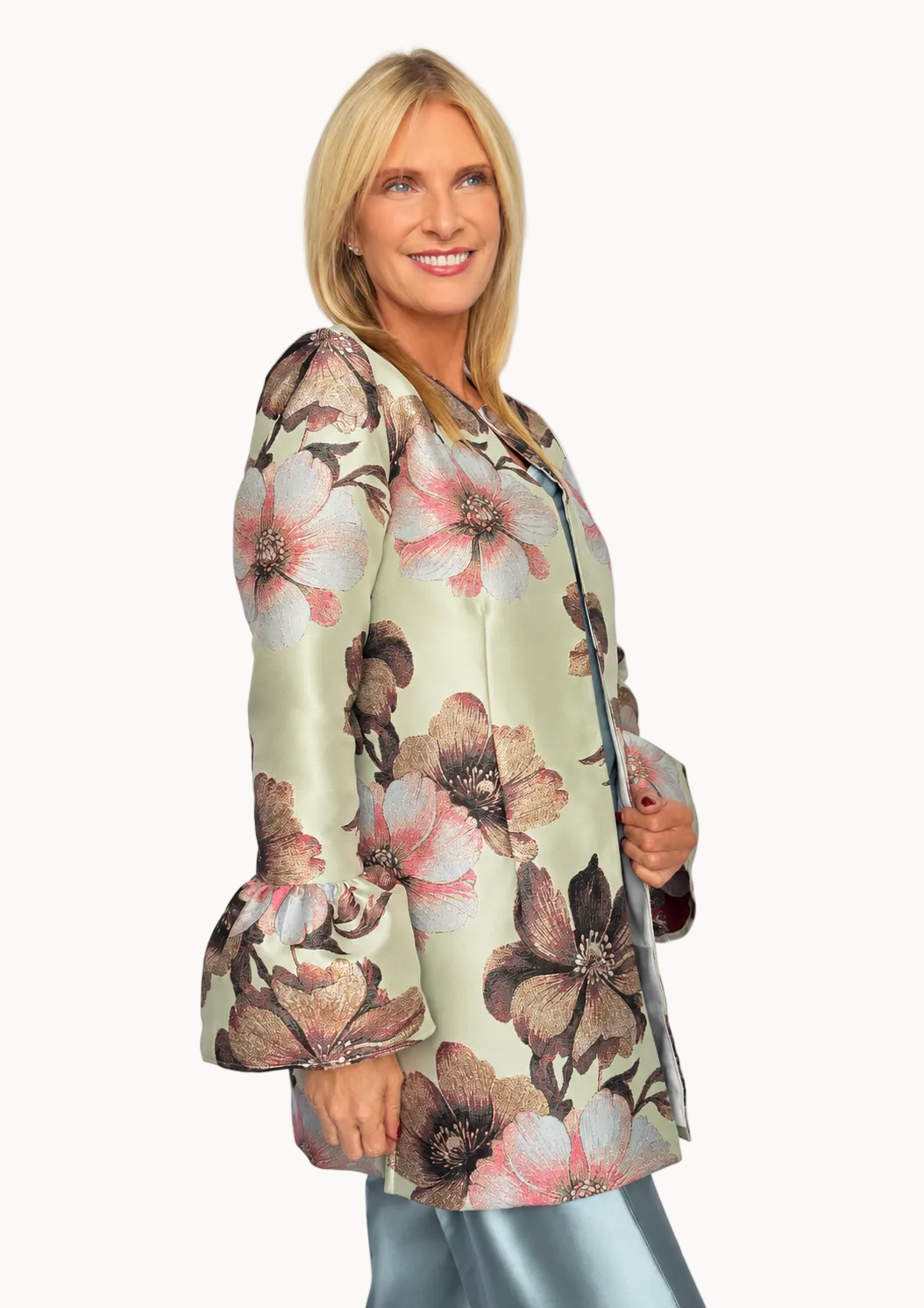 Cece Bell Sleeves in French Bloom