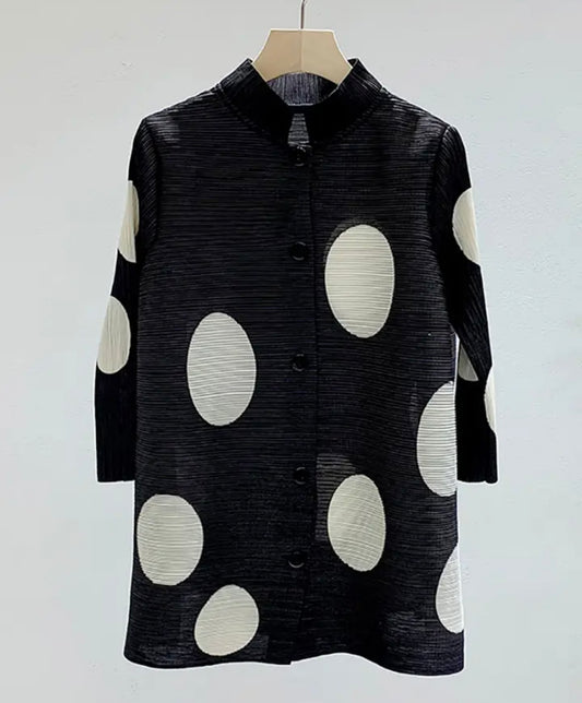 Pleated Dot Top