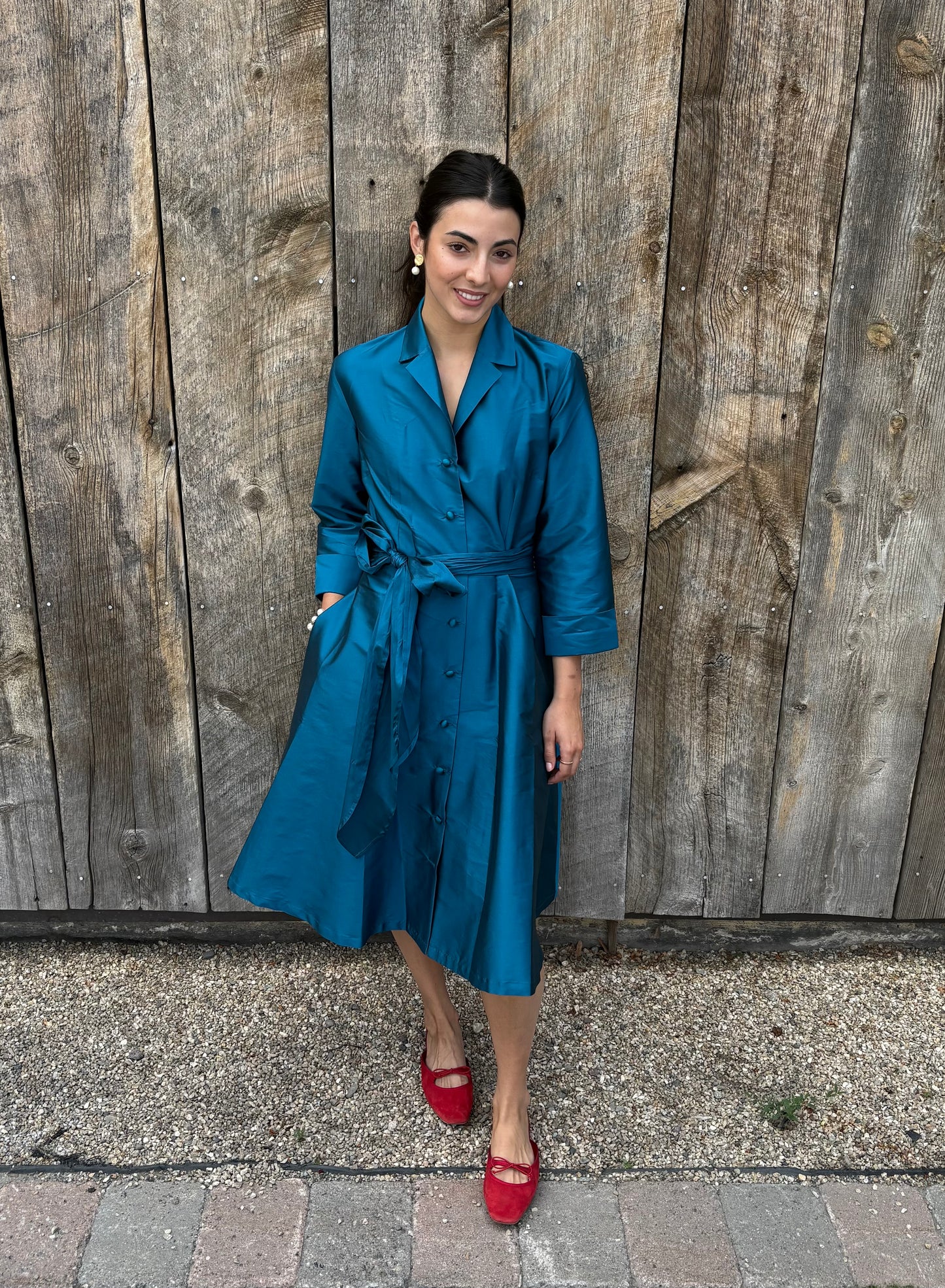Scarlet Dress in Capri Sapphire