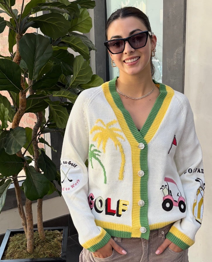 Partee Golf Cardigan