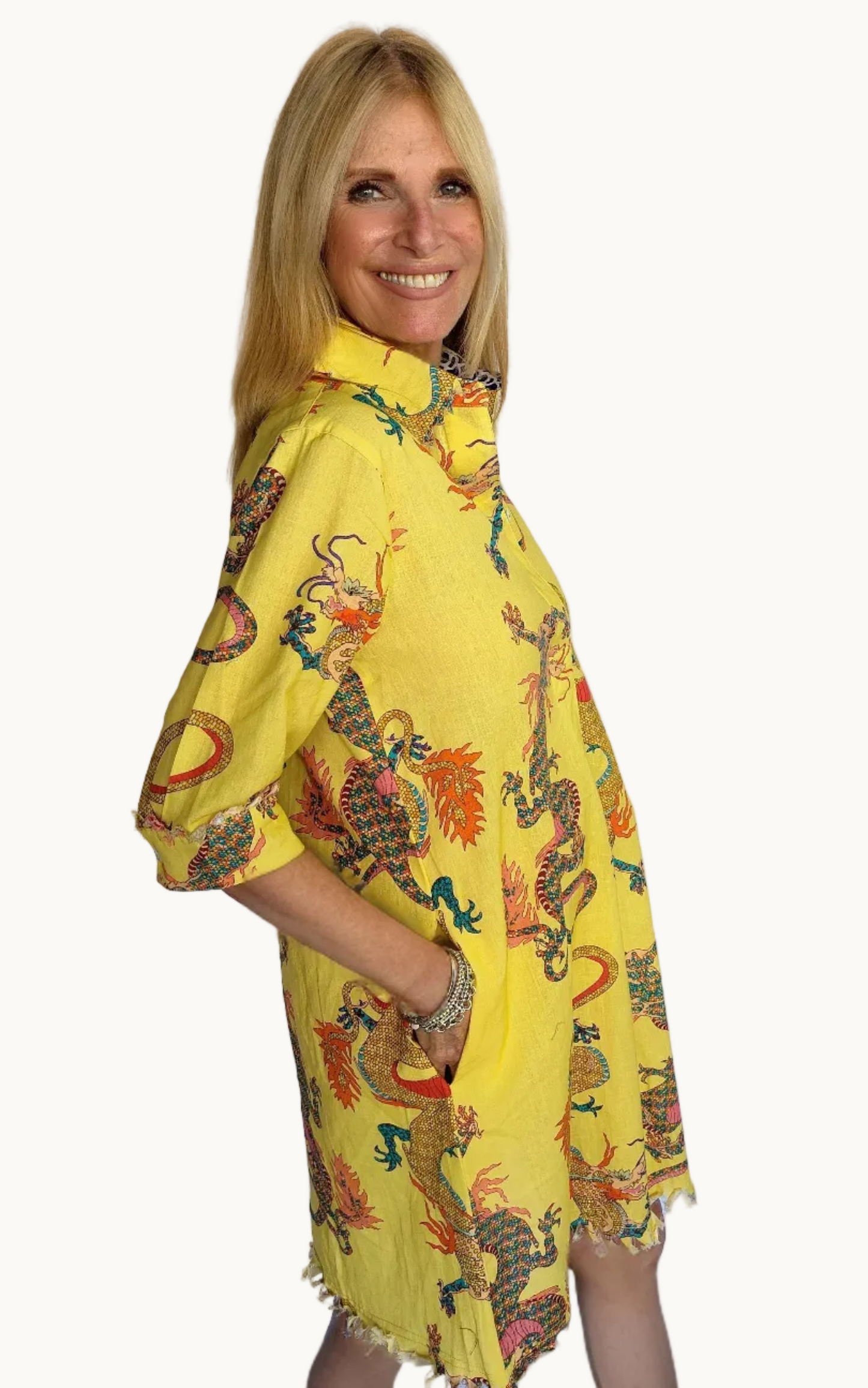 Marigold Dragon Dress