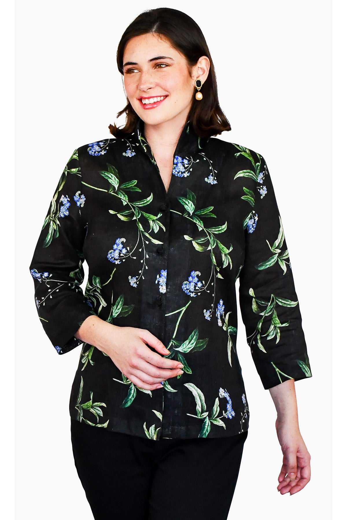 Ronette Forget Me Not Black