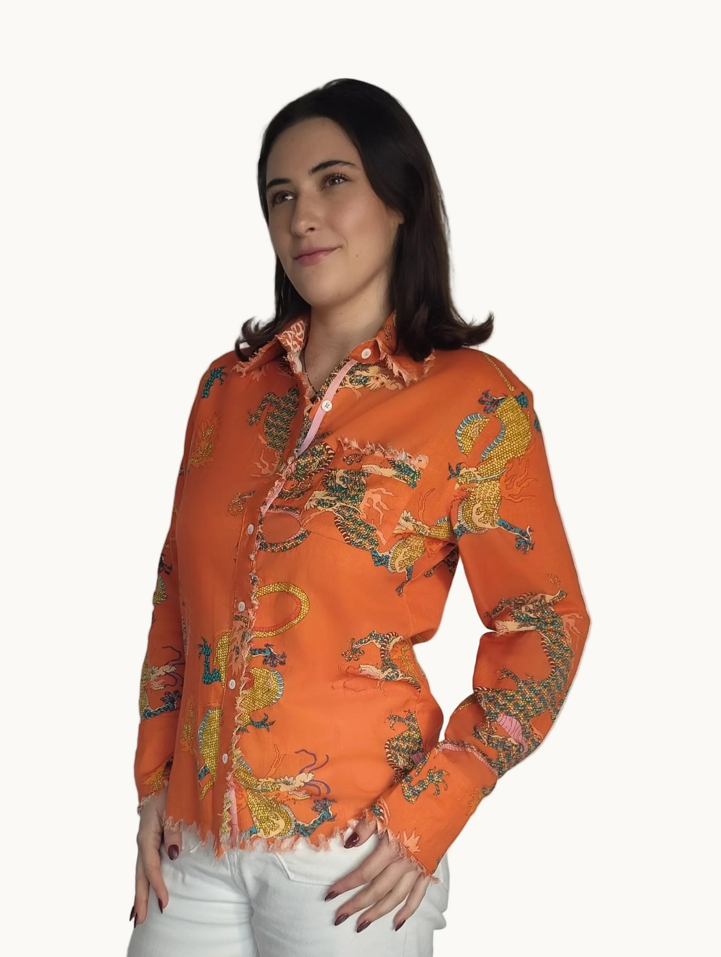 Persimmon Dragon Shirt