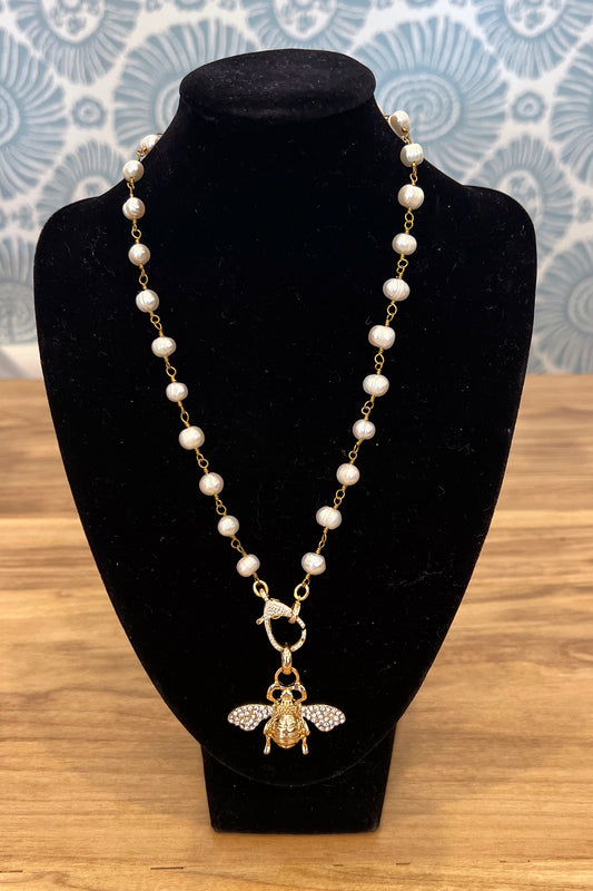 Honey Bee Necklace