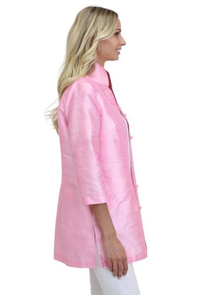 Silk Dupioni Rita in Pink