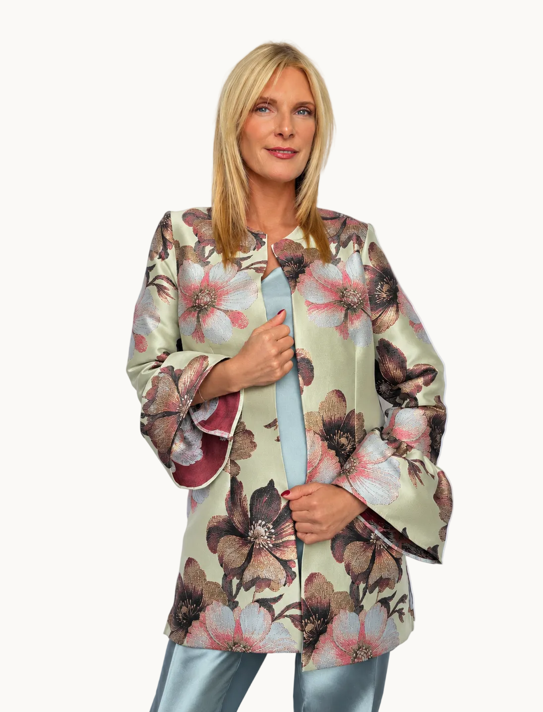 Cece Bell Sleeves in French Bloom