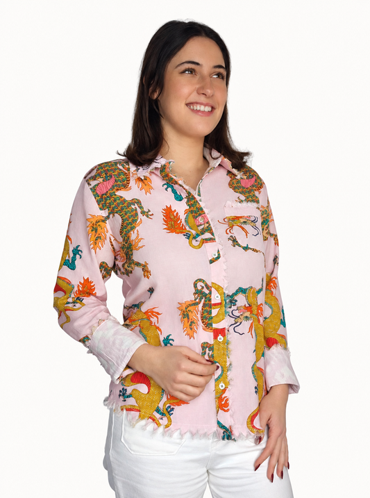 Blush Dragon Top