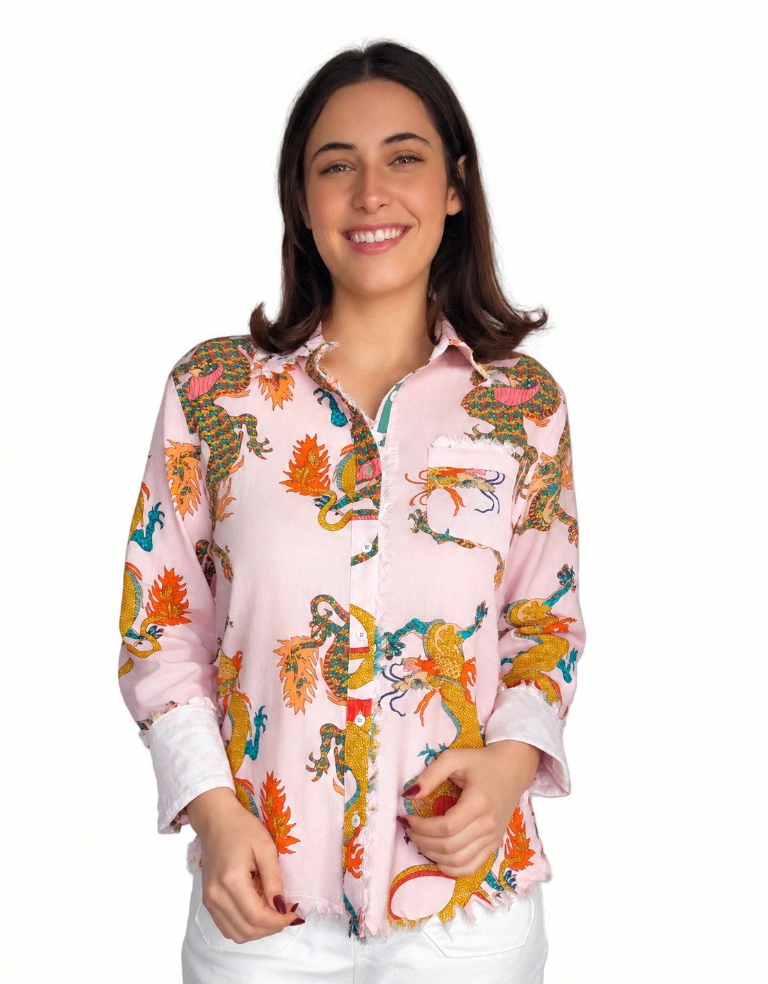Blush Dragon Top