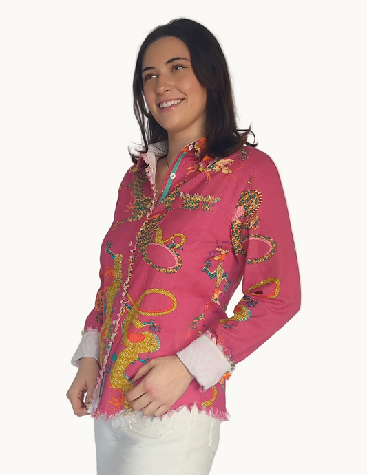 Mulberry Dragon Shirt