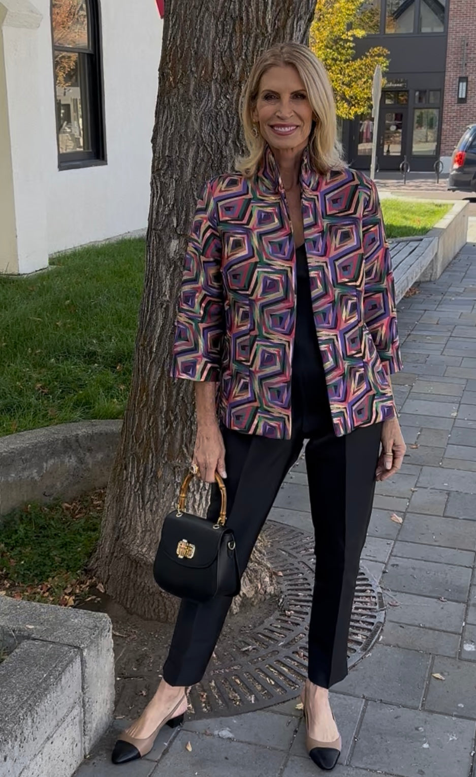 Ronette Milan Multi Black