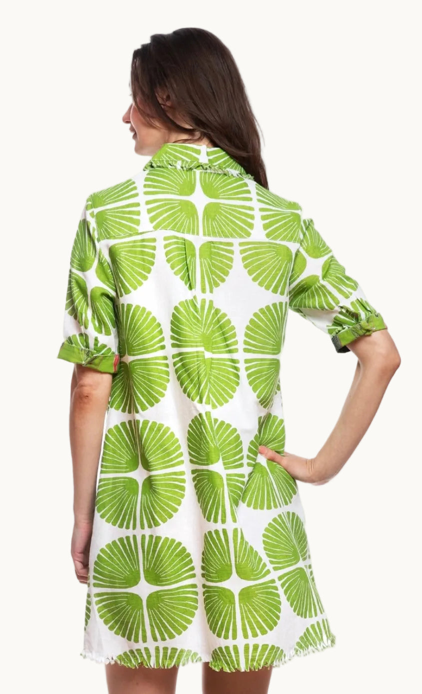 Lime Dandelion Dress