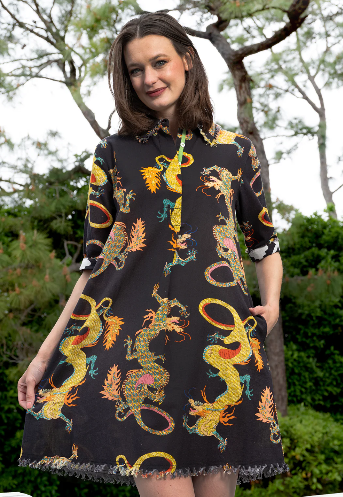 Black Dragon Dress