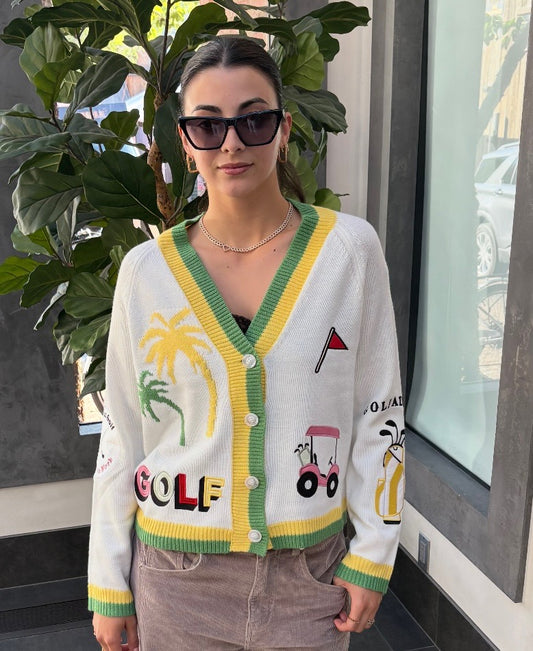 Partee Golf Cardigan