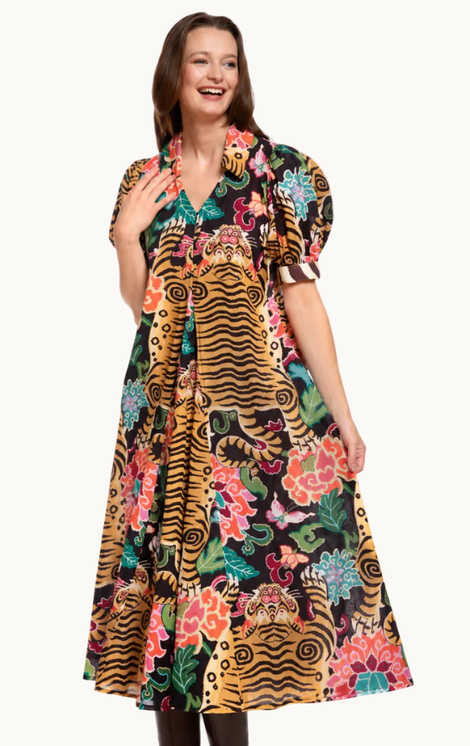 Floral Tigress Dress