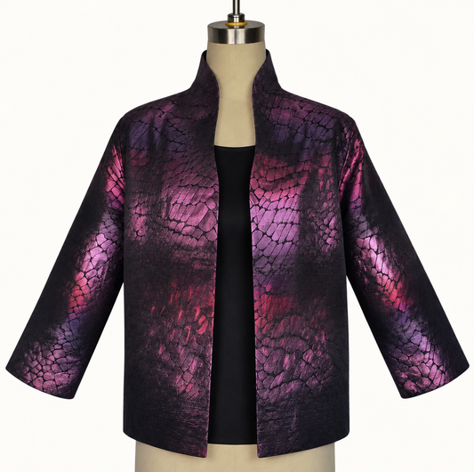 Lush Purple & Black Roxy Jacket