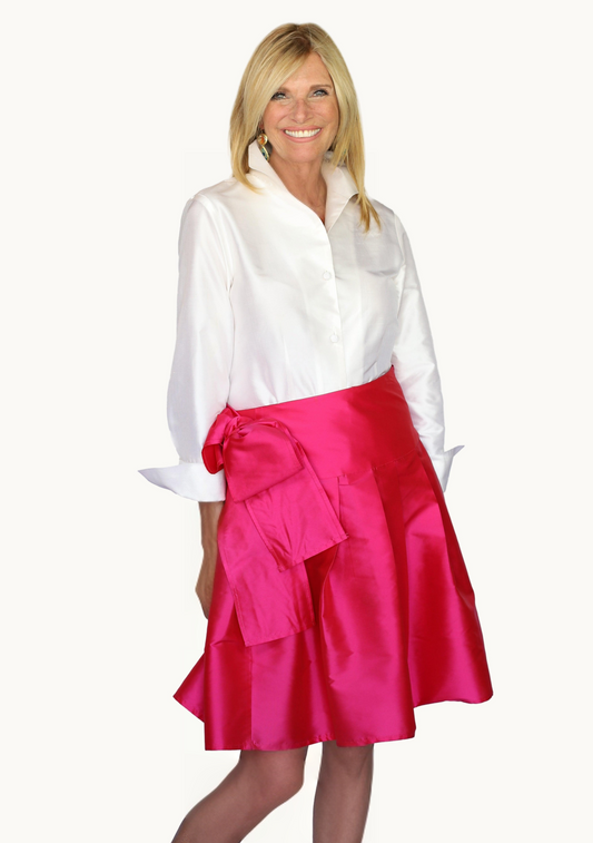 Pink Wrap Skirt