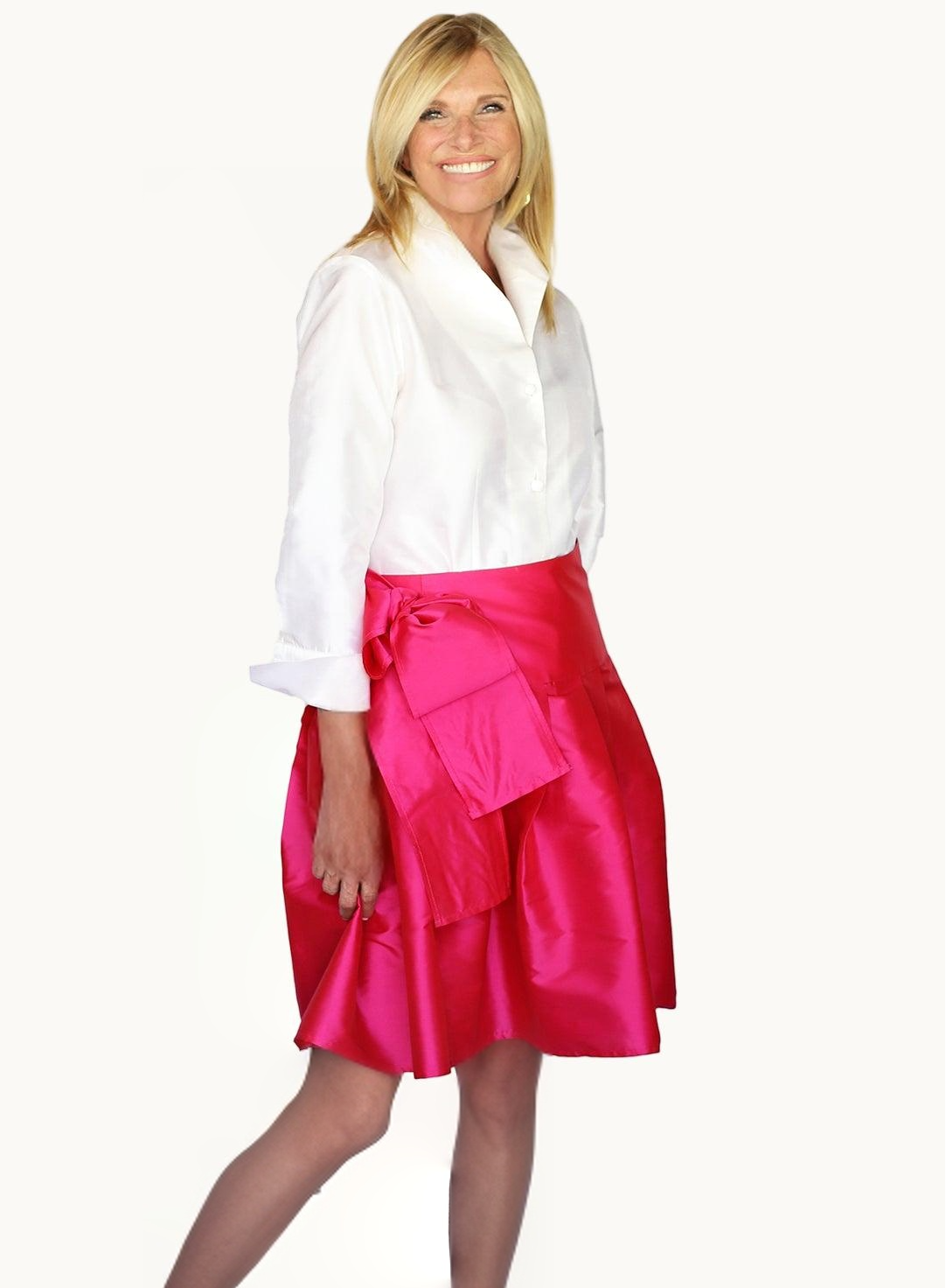 Pink Wrap Skirt