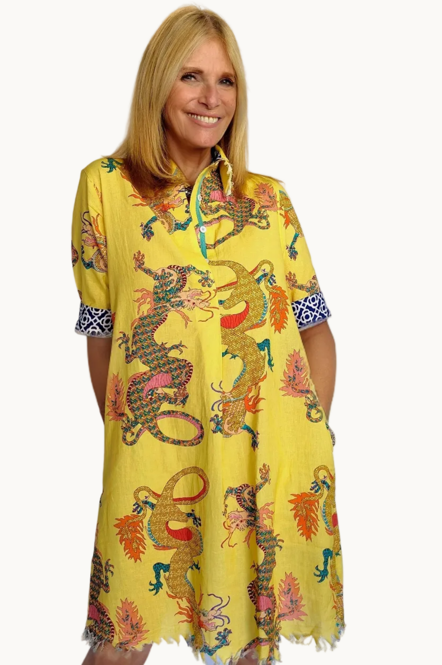 Marigold Dragon Dress