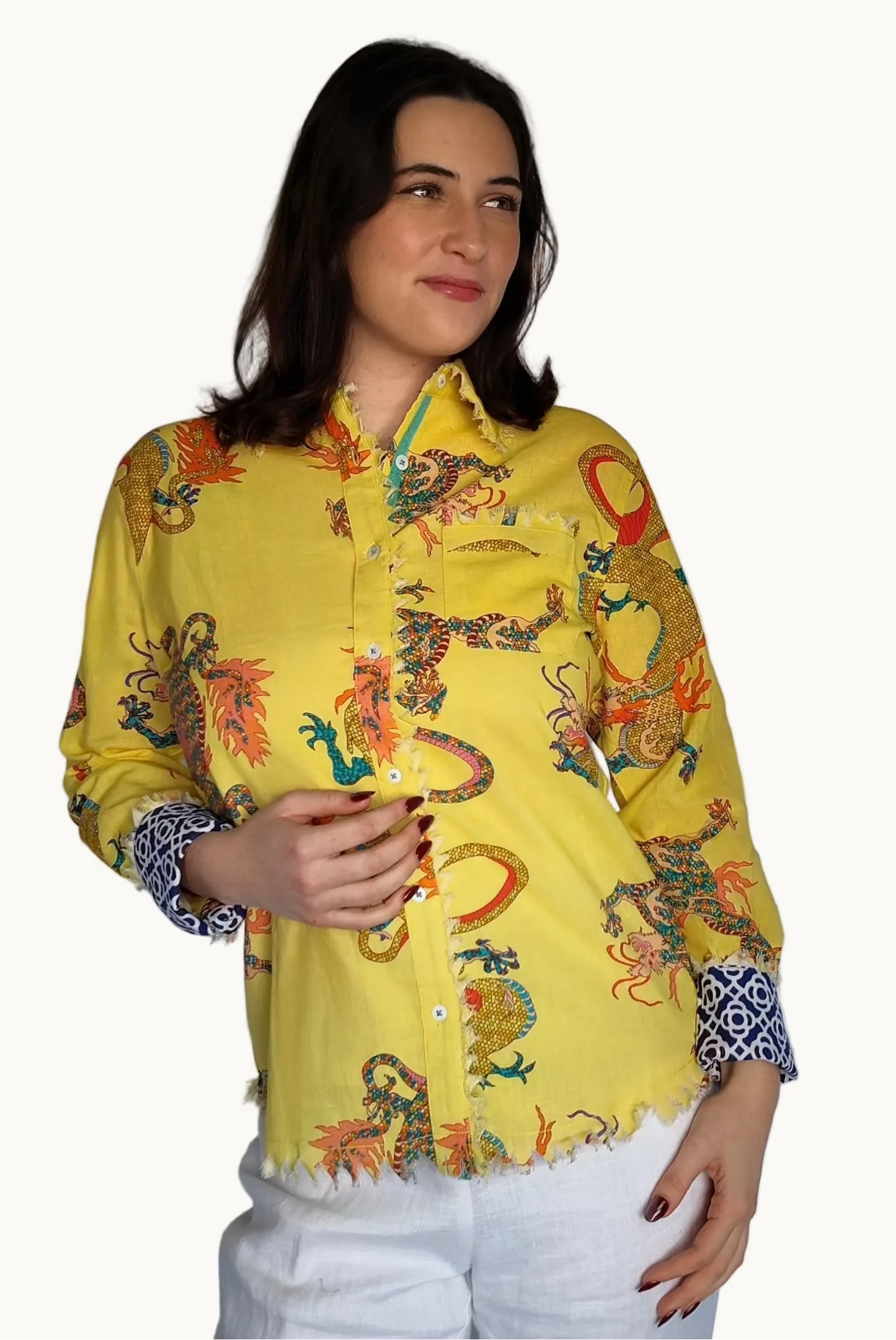 Marigold Dragon Top