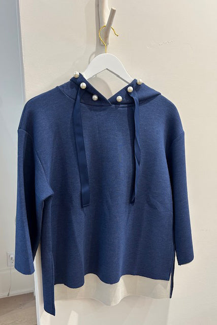 Long Sleeve Hoodie Stretch Denim Jacket - J13573 - Oly's Home Fashion