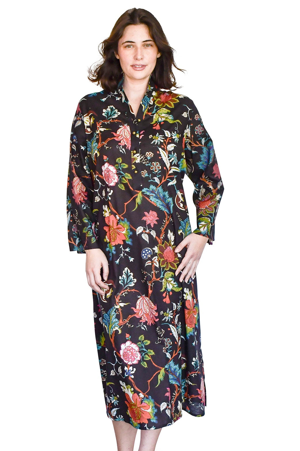 Floral Mistique Tea Length Connie Dress
