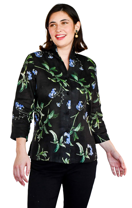 Ronette Forget Me Not Black