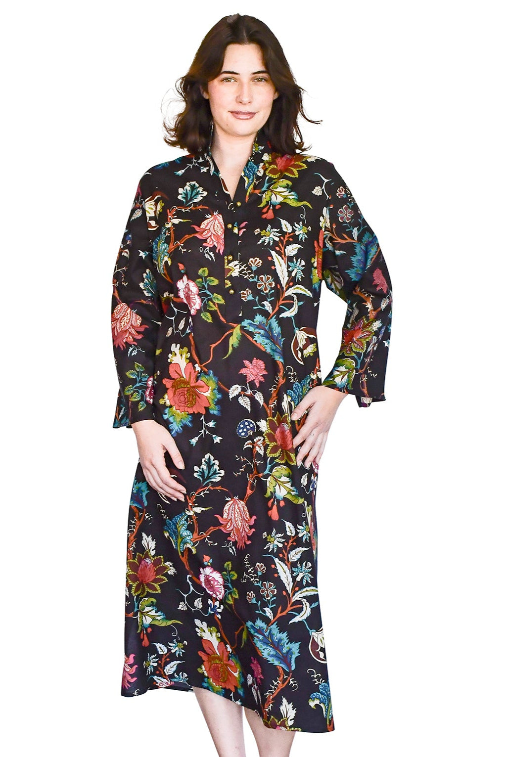 Floral Mistique Tea Length Connie Dress