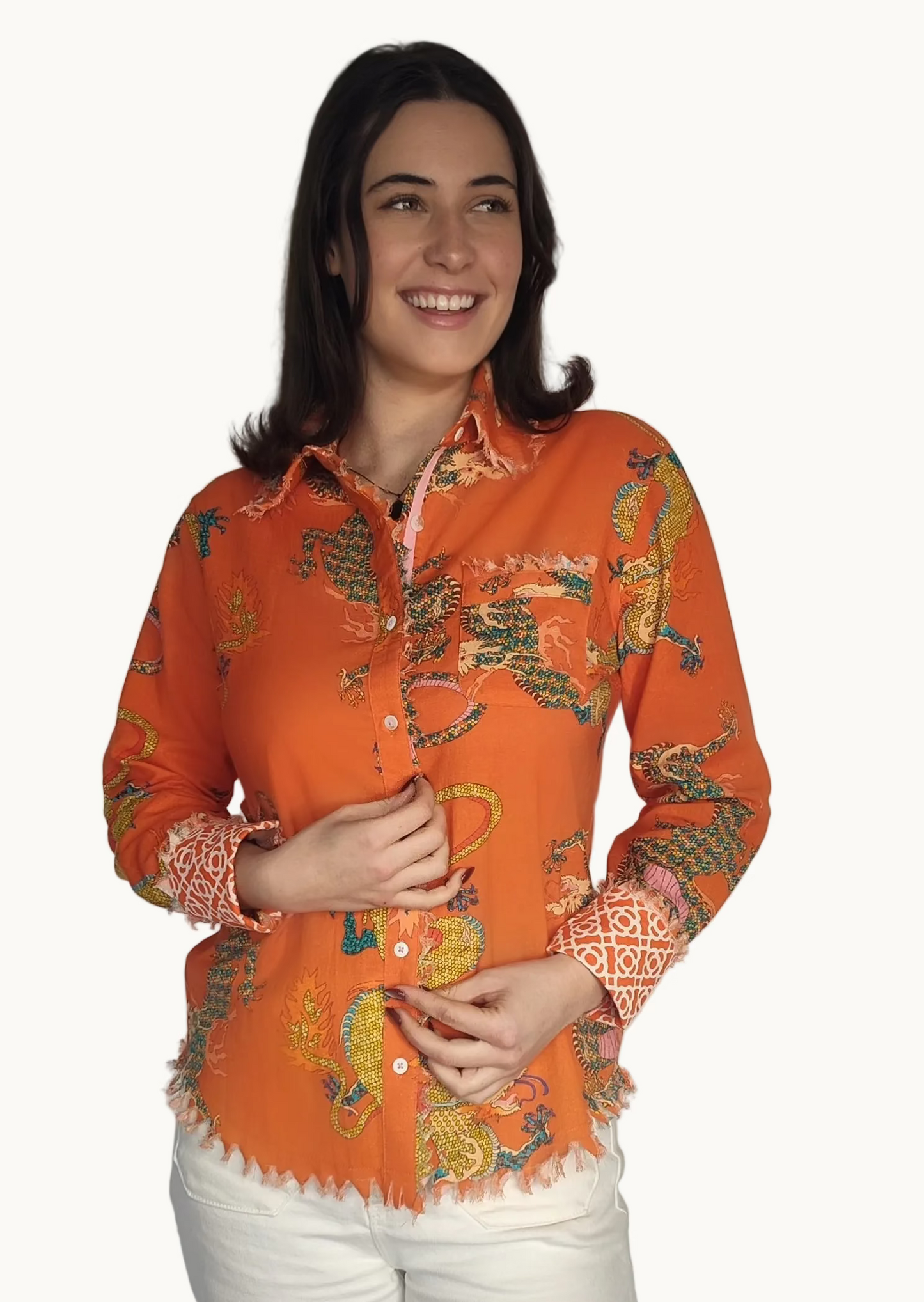 Persimmon Dragon Shirt