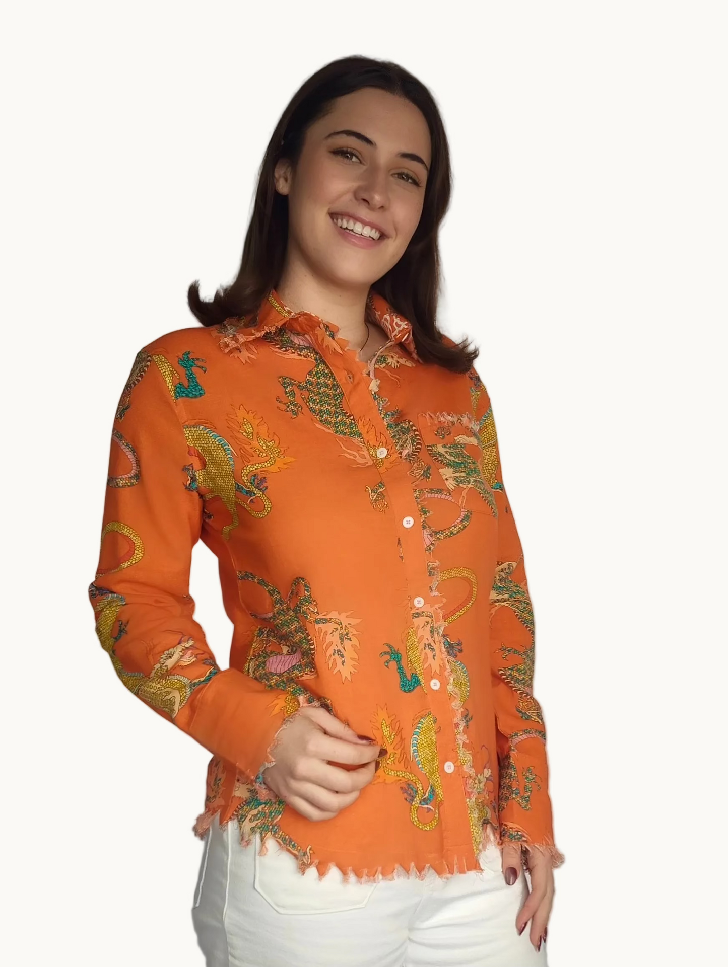 Persimmon Dragon Shirt