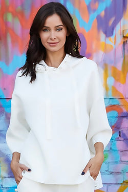White Wrap Shirt – Connie Roberson