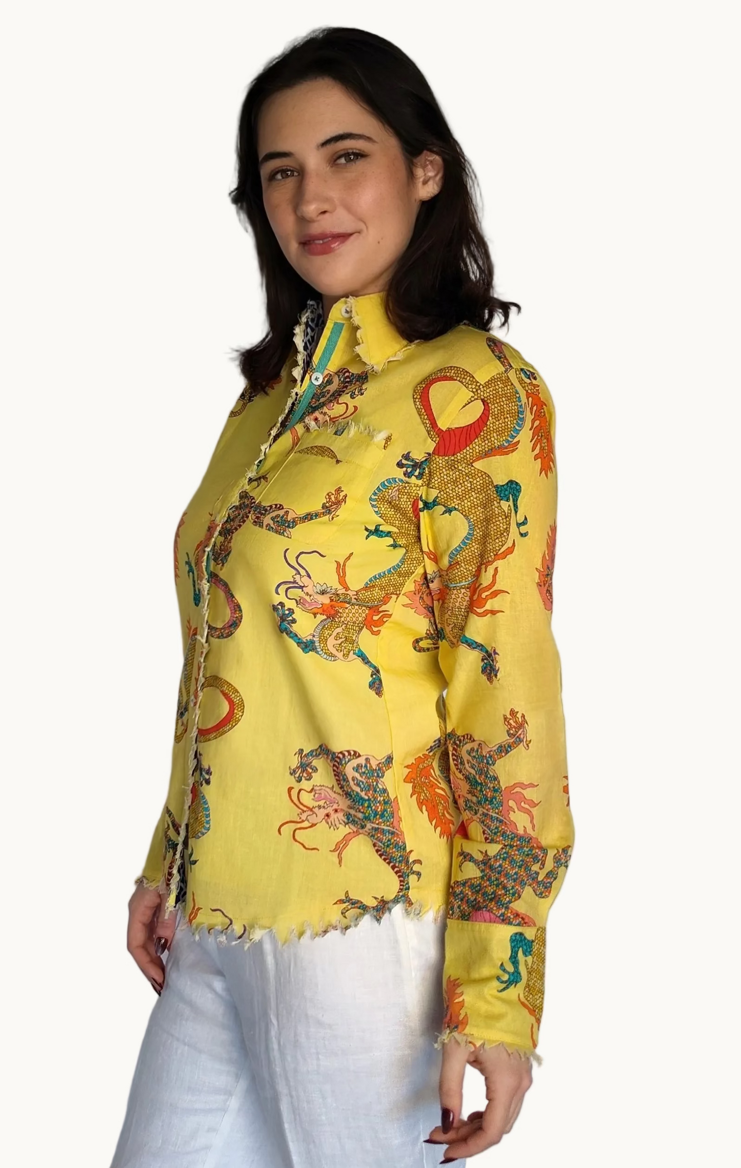 Marigold Dragon Top