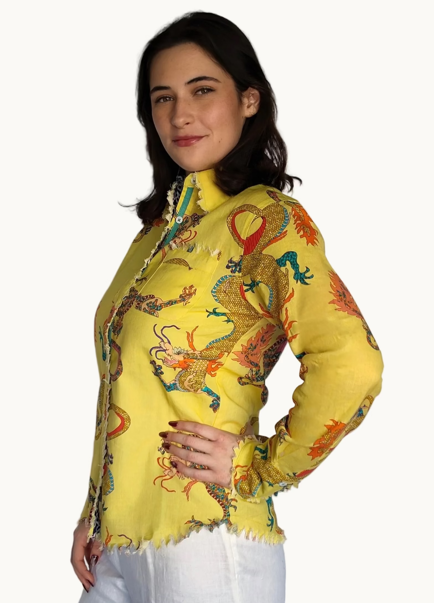 Marigold Dragon Top